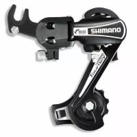 Переключатель задний Shimano Tourney TY21-B, GS, 6/7 ск., на ось