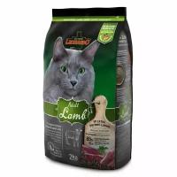 Leonardo корм для взрослых кошек всех пород, ягненок с рисом 2 кг
