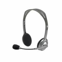 Logitech Headset H110 silver гарнитура