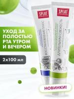 Зубная паста серии Professional «SPLAT (сплат) Long-lasting Freshness / Длительная свежесть»/ Зубная паста серии Professional «SPLAT (сплат) Recovery Plus / Восстановление Плюс», 100 мл, 100 мл (2 шт)