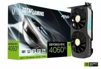 Видеокарта Zotac RTX4060Ti 16GB AMP GDDR6 128bit 3xDP HDMI 2FAN Medium Pack