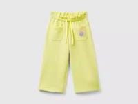 Спортивные брюки с аппликацией на кармане United Colors of Benetton для девочек 24P-3J68GF03R-05G-90