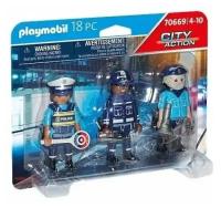 Конструктор Playmobil City action 70669 Фигурки полицейских