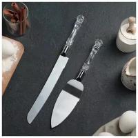 Набор кондитерский КНР "Стиль", 2 предмета: лопатка 25 см, нож 31 см