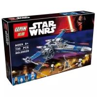 Конструктор Lepin Star Wnrs 05029 Истребитель X-Wing сопротивления