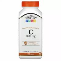 21st Century, витамин C-1000, замедленное высвобождение, 110 таблеток