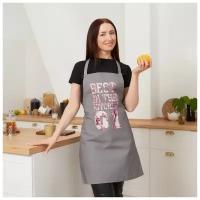 Фартук Этель Best in the kitchen 60х70 см, 100% хлопок, репс 210 г/м2