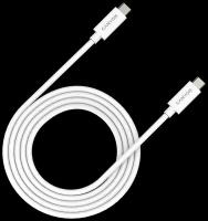 Кабель Canyon USB Type-C - USB Type-C (CNS-USBC42), 2 м, 1 шт., белый