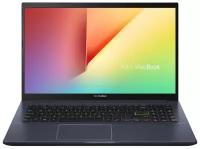 15.6" Ноутбук ASUS VivoBook 15 X513EA-BQ2886 1920x1080, Intel Core i7 1165G7 2.8 ГГц, RAM 8 ГБ, SSD 512 ГБ, Intel Iris Xe Graphics, без ОС, 90NB0SG6-M00A00, черный