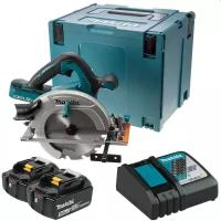 Аккумуляторная дисковая пила Makita LXT DHS710RTJ, в кейсе MakPac-4