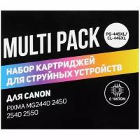 Набор картриджей Canon PG-445XL+CL-446XL (2шт: Черный+Цветной) для Canon PIXMA MG2440, Canon PIXMA MG2540 и тд