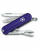 Нож перочинный VICTORINOX Classic Persian Indigo, 58 мм, 7 функций