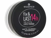 Рассыпчатая фиксирующая пудра Essence fix & LAST 14h