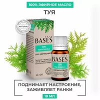 Натуральное 100% эфирное масло PURE BASES Туя, 10 мл