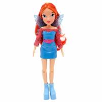 Кукла WinX Club "Модная Блум", шарнирная, с крыльями, 24 см