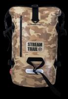 Герморюкзак Stream Trail Dry Tank 40л Camo Sand влагозащищенный туристический рюкзак непромокаемый, цвета хаки, гермомешок ПВХ