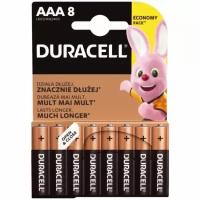 Элемент питания Duracell Basic LR03-8BL AAA бл 8