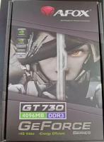 Видеокарта AFOX Geforce GT730 4GB (AF730-4096D5H5), Retail