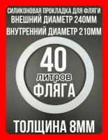 Прокладка силиконовая на флягу 40 литров