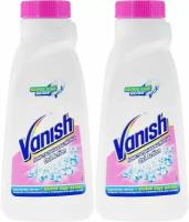 Vanish Пятновыводитель жидкий Oxi Action Кристальная белизна, 450 мл, 2 шт