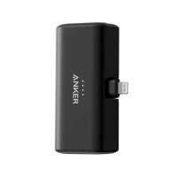 Внешний аккумулятор Anker 621 Built-in Lightning Connector, 12W 5000mah (складная вилка для быстрой зарядки), черный