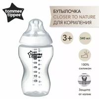 Бутылочка для кормления Tommee Tippee, "Closer to nature" 340 мл 3+