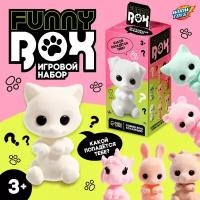 WOOW TOYS Игровой набор "Funny box", пушистые зверята, микс