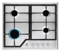 Газовая варочная поверхность Electrolux KGS6426SX нержавеющая сталь