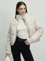 Zarina Стеганая куртка, цвет Молочный, размер XL (RU 50), 4123718118-60