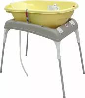 Комплект ванночка Ok Baby Onda + подставка Желтый