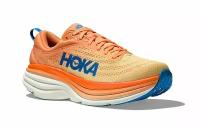 Кроссовки HOKA Bondi 8, полнота D, размер US8D/UK7.5/EU41 1/3/JPN26, оранжевый, синий