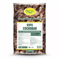 Мульча садовая кора сосновая фаско 50л