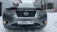 Утеплитель радиатора и бампера для Nissan Pathfinder 2012 -2017 R52 (2 детали)