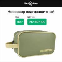 Несессер влагозащитный Stream Trail SD Square Pouch Olive, непромокаемая сумка на пояс для рыбалки, дайвинга, оливковая, гермосумка поясная