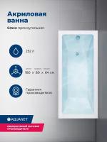 Акриловая ванна Aquanet Grace 180x80 (с каркасом)