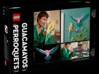 LEGO Art 31211 The Fauna Collection – Macaw Parrots, 644 дет