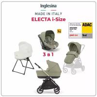 Прогулочная коляска Inglesina Electa, nolita beige, цвет шасси: черный