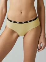 Трусы женские MiNiMi SPORT CHIC MS231 Panty с открытой брендированной резинкой цвет Giallo размер 50/XL