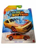 Машинка Hot Wheels Color Shifters меняющая цвет T-Bird Stocker W4117 / BHR15