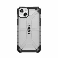 Защитный чехол UAG Plasma Case для iPhone 15 Plus (Прозрачный лёд / Ice)