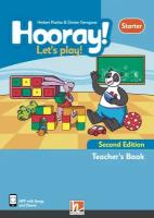 Hooray! Let's Play! Second Edition Starter Teacher's Book + Digi Pack + App + e-zoneKids, книга для учителя по английскому языку для детей