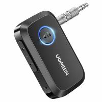 Ресивер Bluetooth UGREEN CM596 (90748) Car/Home Bluetooth 5.3 Receiver Audio Adapter. Цвет: черный