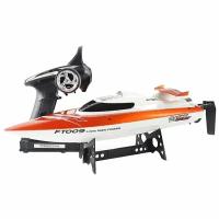 Feilun Радиоуправляемый катер Fei Lun High Speed Orange Boat 2.4GHz - FT009