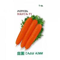 Семена Морковь "Сады Азии" Нанта F1 1г