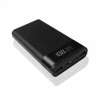 Корпус для PowerBank с двумя USB-портами, 5 В, 4*18650 чёрный