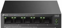 TP-Link Сетевое оборудование LS105GP Настольный коммутатор с 5 гигабитными портами 4 порта PoE+