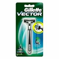 Многоразовый бритвенный станок Gillette Slalom, черный, 1 шт