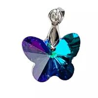 Подвеска Butterfly, кристаллы Swarovski