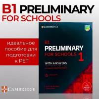 B1 Preliminary for Schools 1 Exam Students Book with Answers with Audio. Сборник типовых тестов