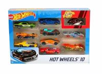 Набор машин Hot Wheels 54886 1:64 10 шт